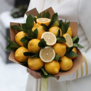 Букет «Лимонный фейерверк»